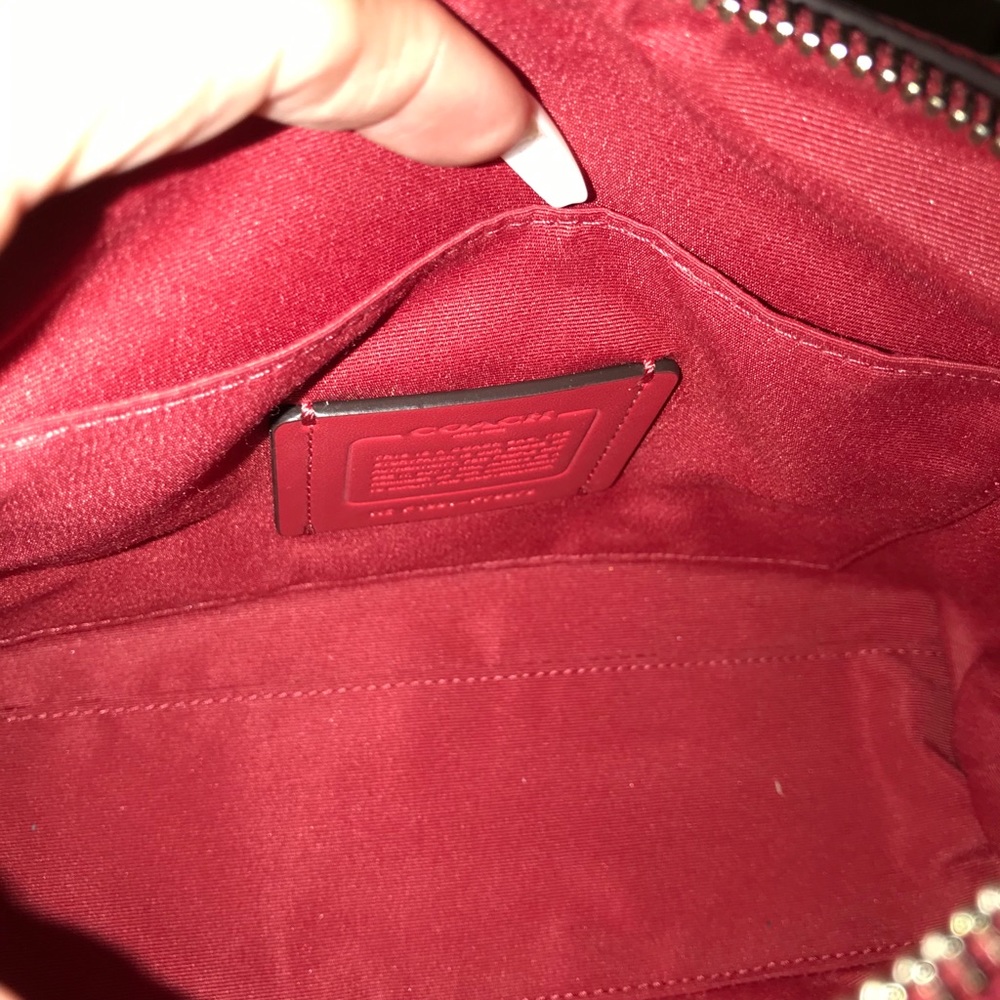 Coach Leather Domed Crossbody Bag - Picture 5 of 5